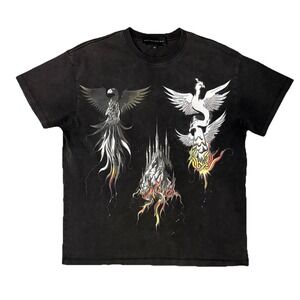 Who Decides War Nefarious Short Sleeve Shirt Size M